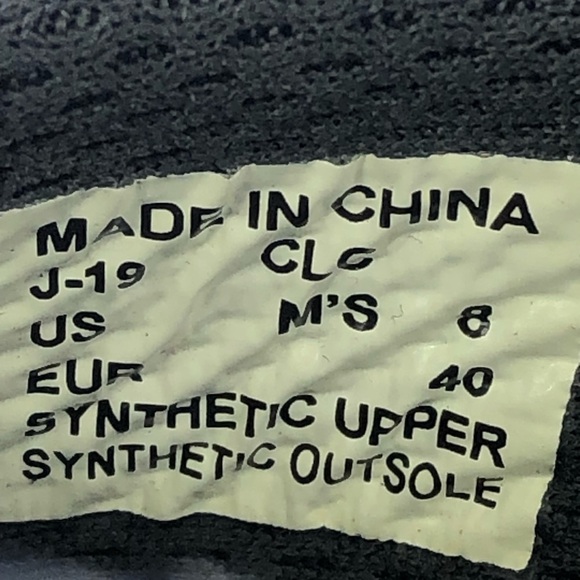 Reef Phantom II Grey Navy Thong Flip Flop Shoes Size 8 - Picture 7 of 7